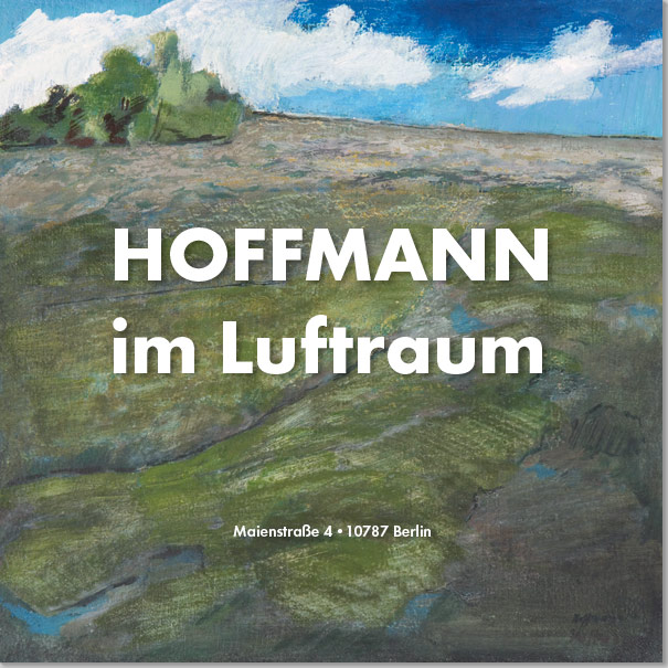 Kunstkatalog zur Ausstellung HOFFMANN im Luftraum, 2014